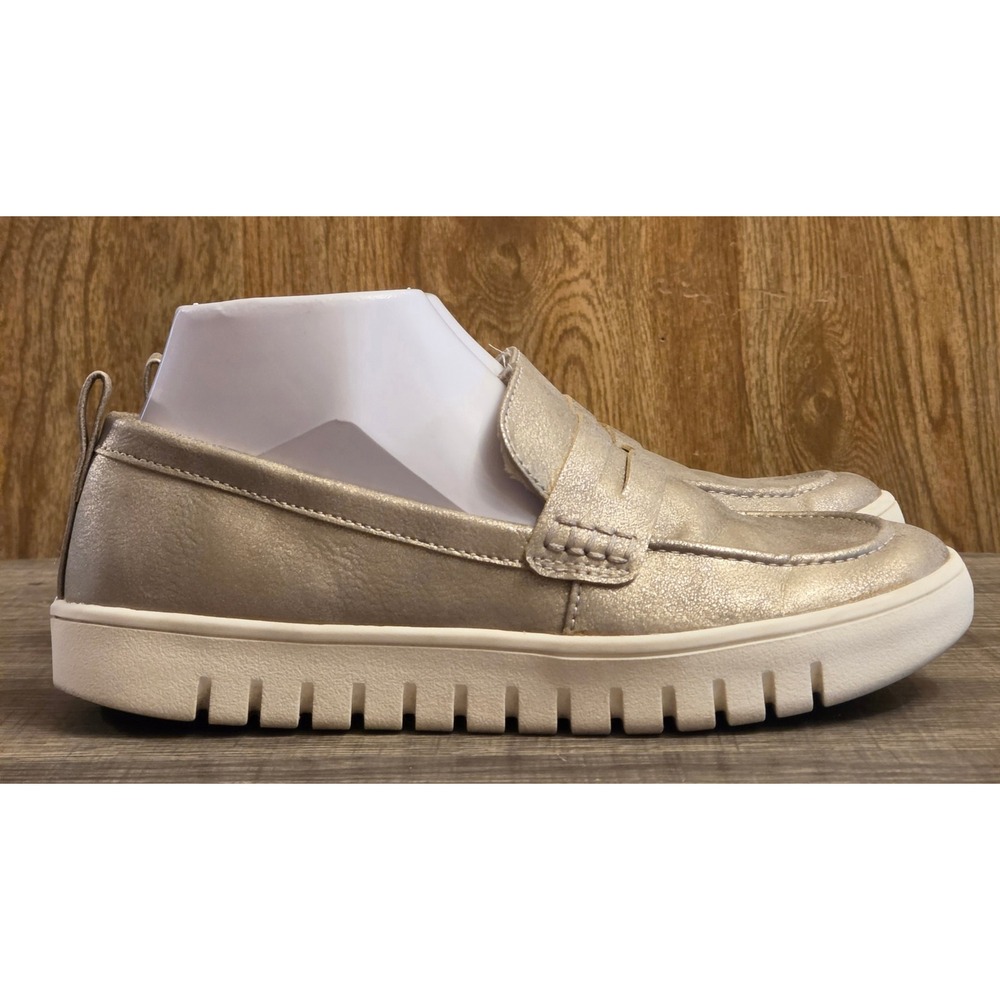Tommy Bahama Venus Casual Boat Shoes Women's Size 8 Metallic